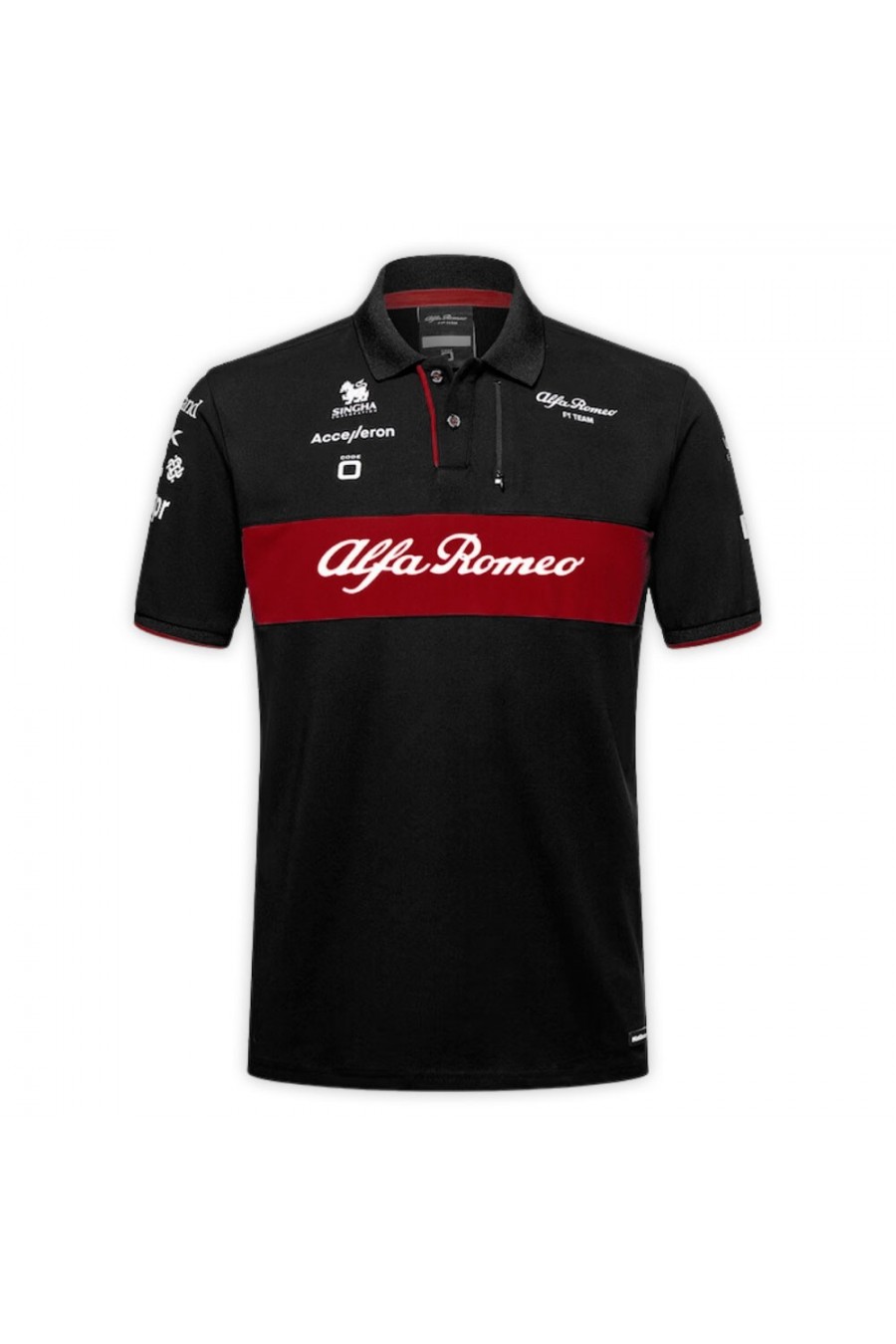 Comprar Polo Alfa Romeo F Disponible En Negro Hombre