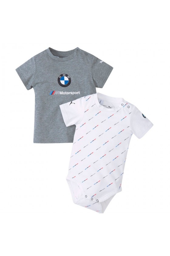 Pack Camiseta + Body Bebé BMW Motorsport
