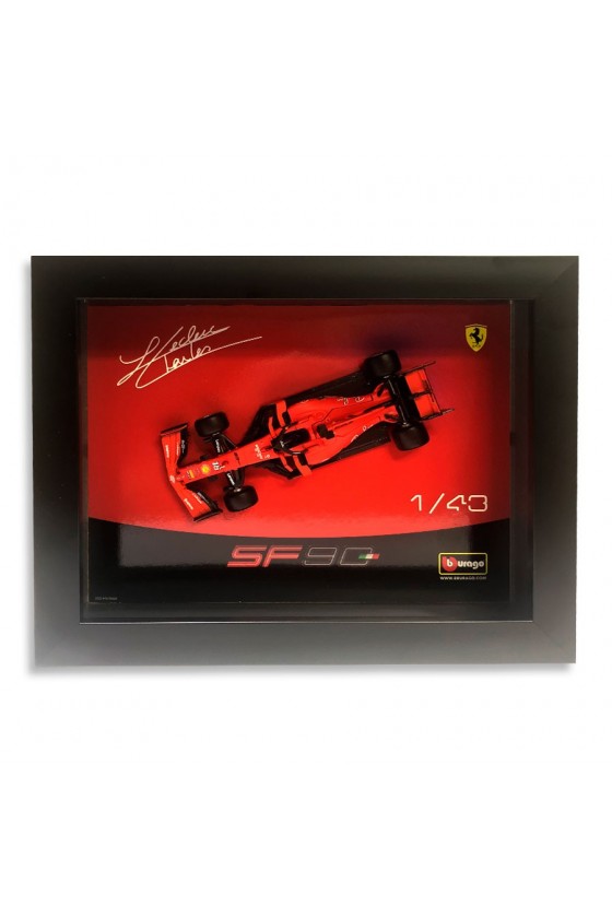 Marco Miniatura 1:43 Coche Scuderia Ferrari SF90 2019 'Charles Leclerc'
