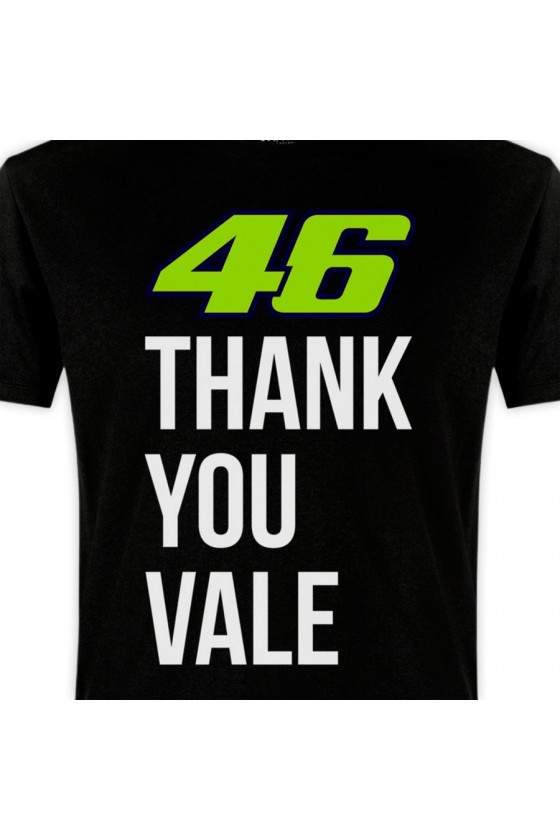 Camiseta Valentino Rossi 46 Gracias Vale