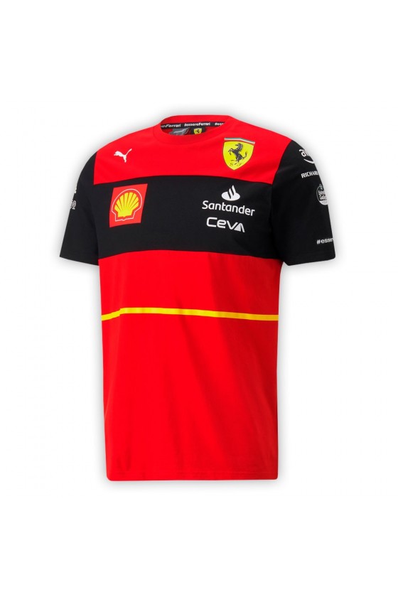 Camiseta Scuderia Ferrari F1 Carlos Sainz 2022 Scuderia Ferrari - 3