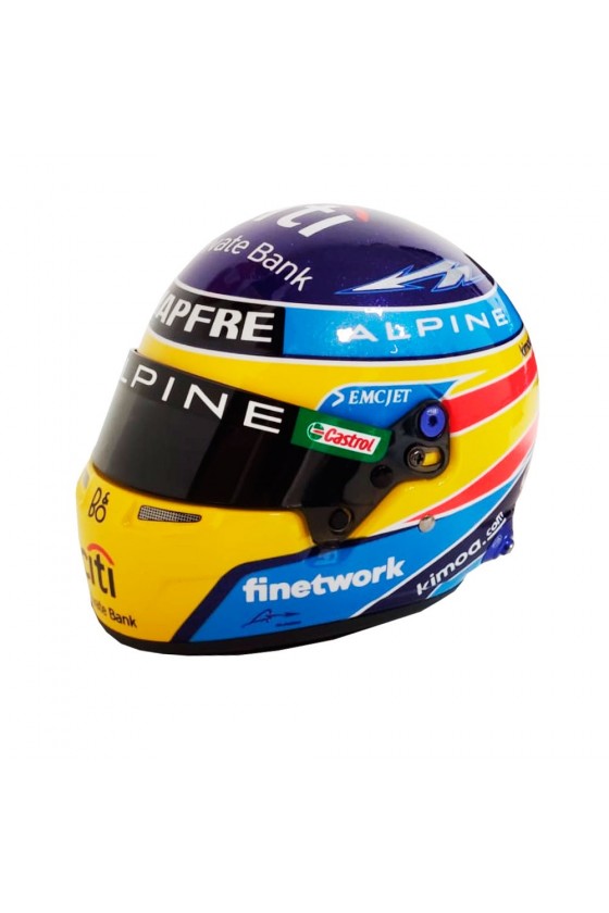 Casco Mini Helmet Escala 1:2 2021 - Fernando Alonso