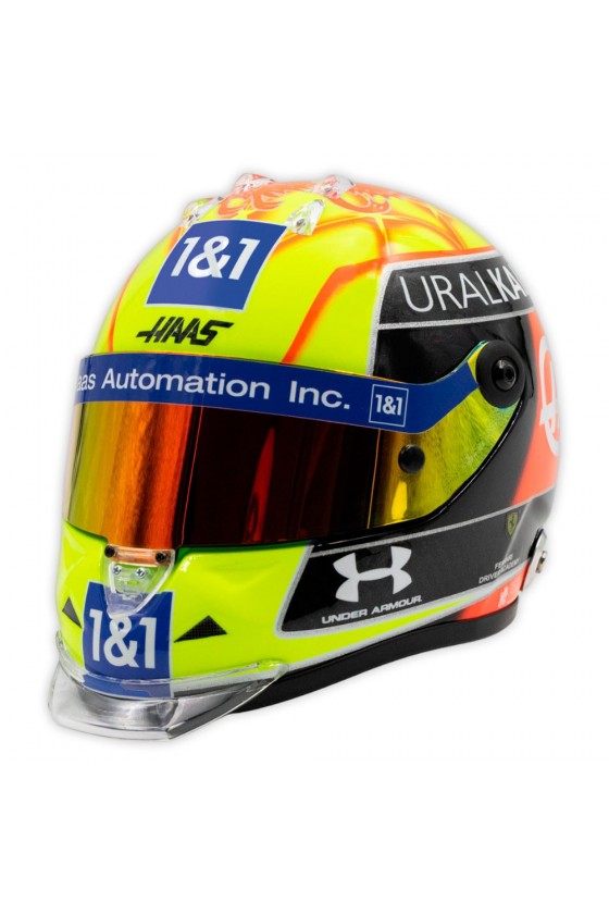 Casco Mini Helmet Escala 1:2 Mick Schumacher 'Haas F1 2021' GP Silverstone Haas F1 Team - 1