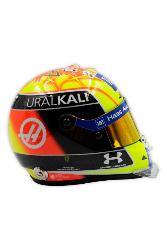 Casco Mini Helmet Escala 1:2 Mick Schumacher 'Haas F1 2021' GP Silverstone