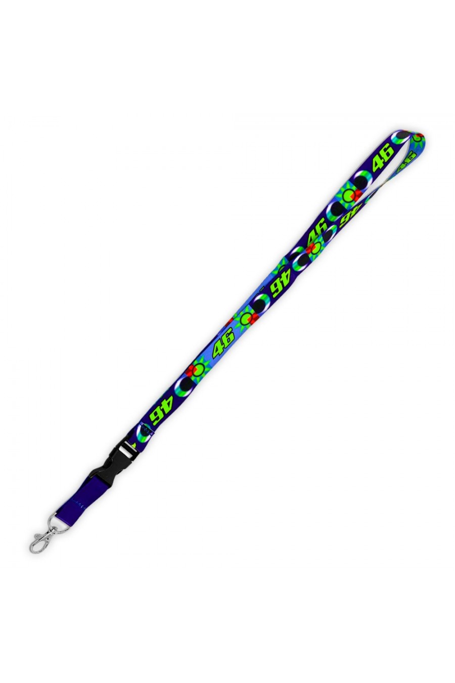 Comprar Lanyard Valentino Rossi 46 Sol Y Luna Disponible En Azul Unisex