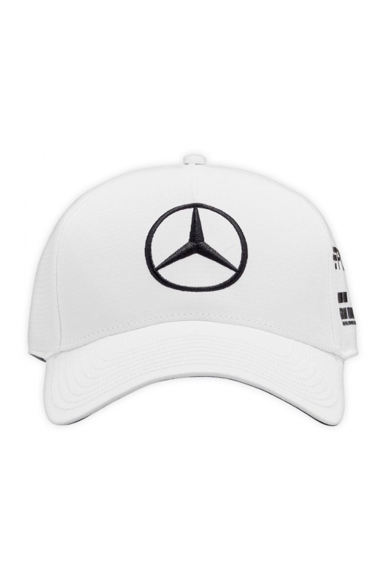 Gorra Infantil Mercedes AMG F1 Lewis Hamilton 2022 Blanco