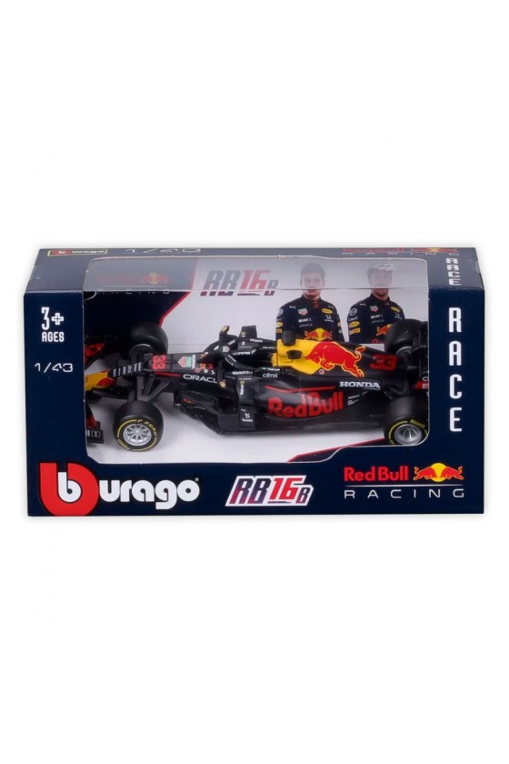 Réplica 1:43 Coche Red Bull Racing F1 RB16B 2021 Max Verstappen