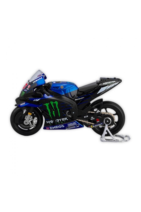 Miniatura 1:18 Moto Monster Yamaha MotoGP 2022 'Fabio Quartararo'