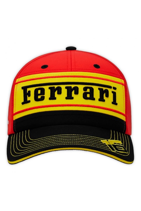 Gorra Charles Leclerc Ferrari F1 GP Monza