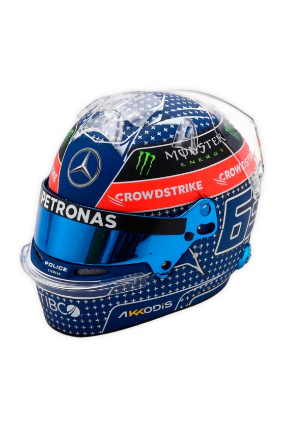 Casco Mini Helmet 1:5 George Russell 'Mercedes 2022' GP Japón