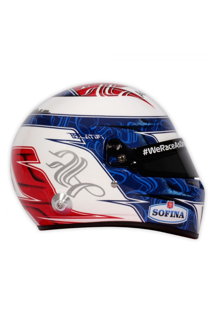 Casco Mini Helmet 1:2 Nicholas Latifi 'Williams 2021'