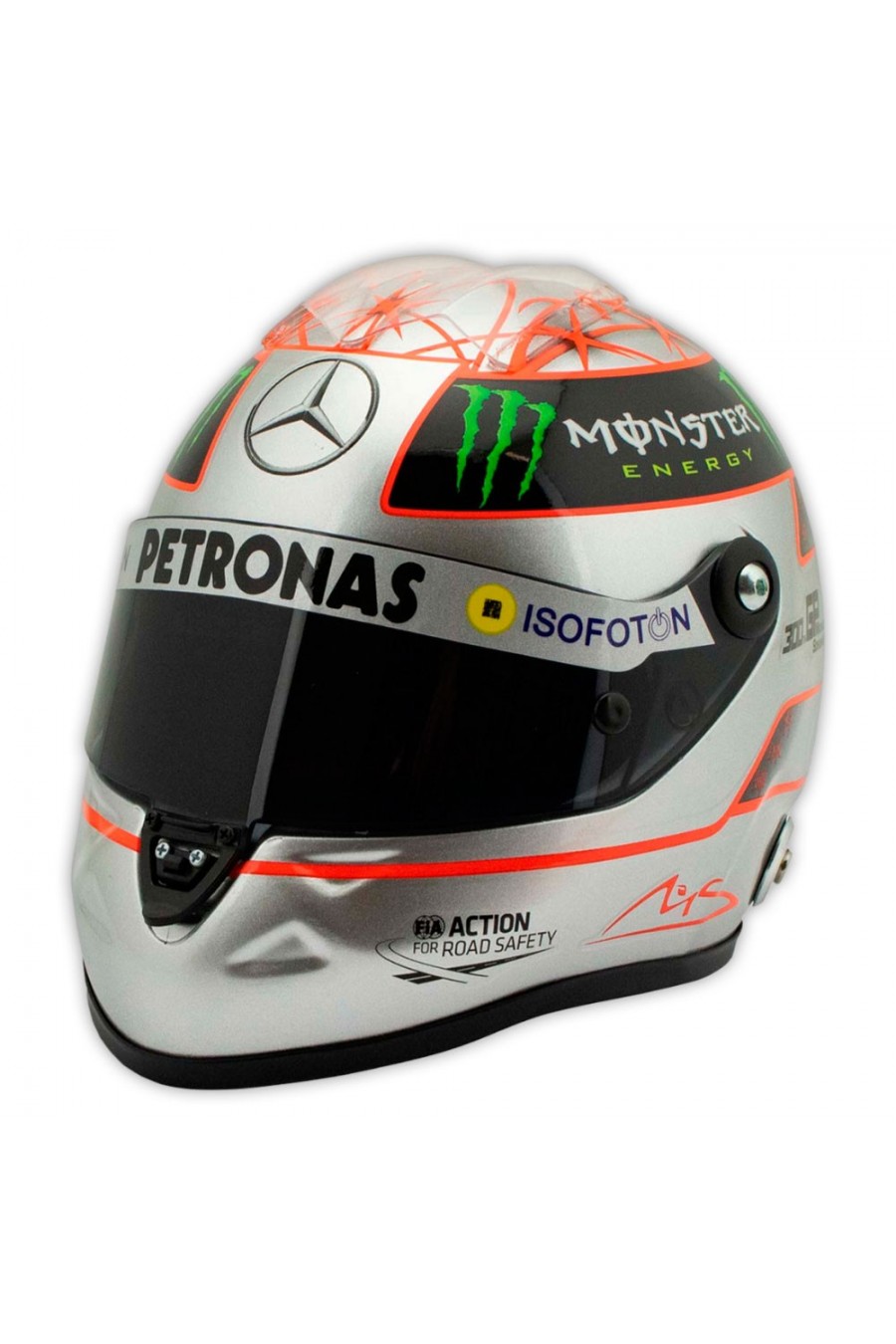 Casco Mini Helmet 1:2 Michael Schumacher 'Mercedes 2012' 300 GP Casco Mini Helmet 1:2 Michael Schumacher 'Mercedes 2012' 300 GP