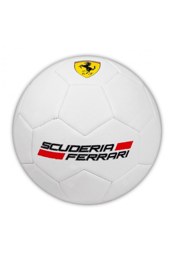 Pelota Fútbol Scuderia Ferrari Blanco 2