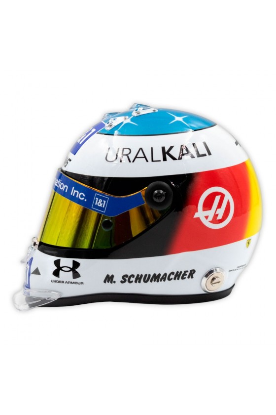 Casco Mini Helmet 1:2 Mick Schumacher 'Haas 2021' GP Spa