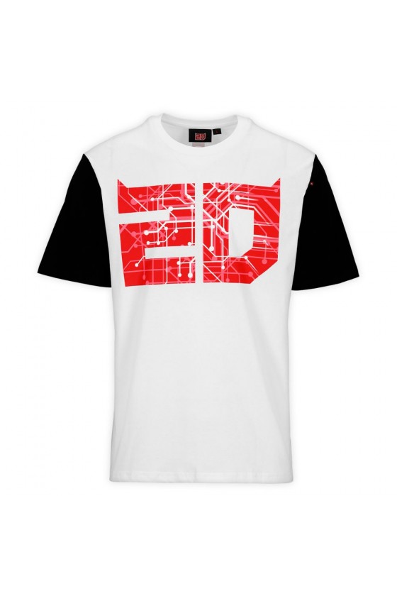 Camiseta Fabio Quartararo 20 Cyber Blanco