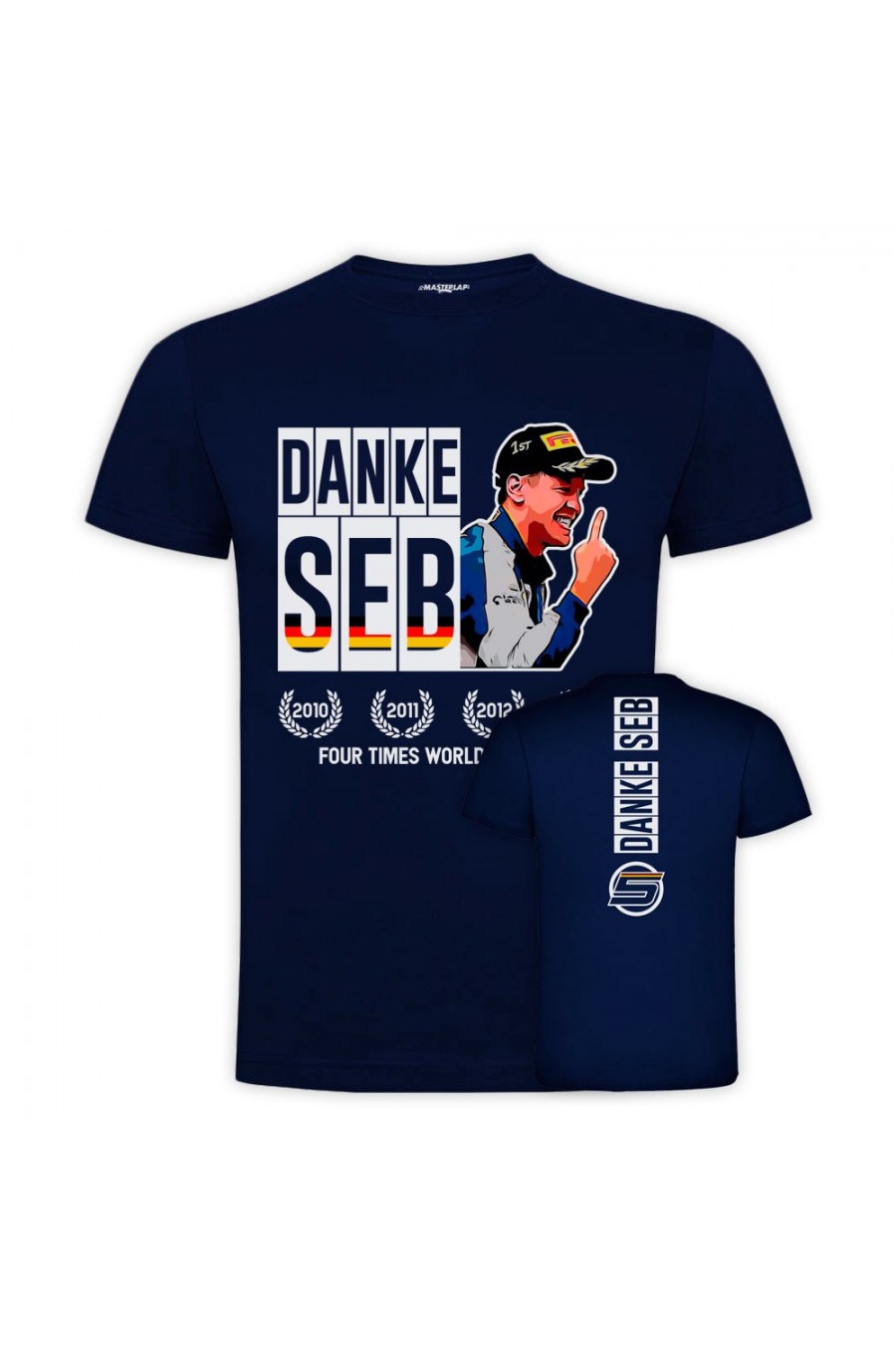 Camiseta Sebastian Vettel 'Danke Seb' Camiseta Sebastian Vettel 'Danke Seb'