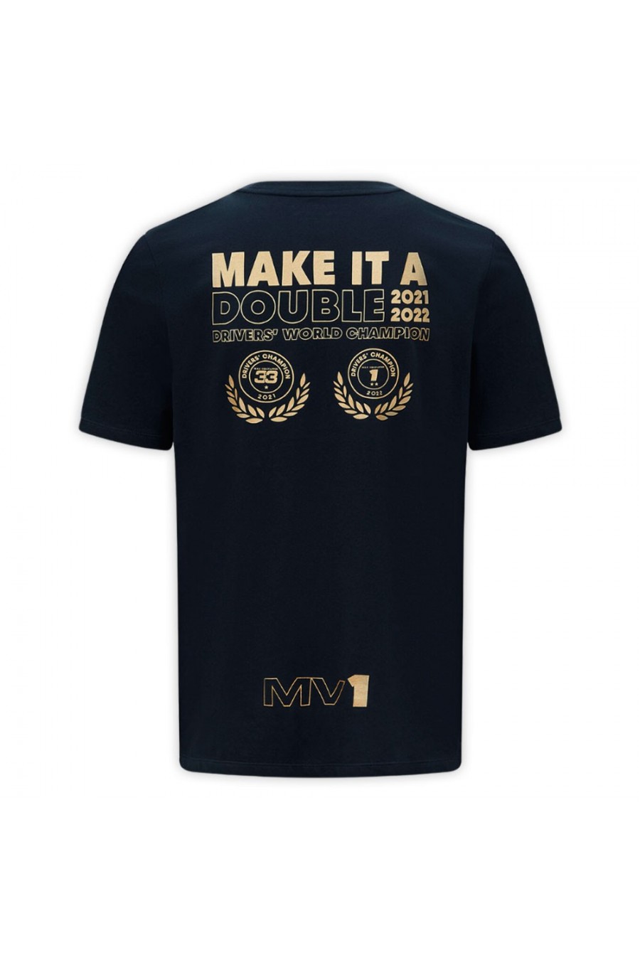 Camiseta Red Bull Racing F1 Max Verstappen 2022 World Champion