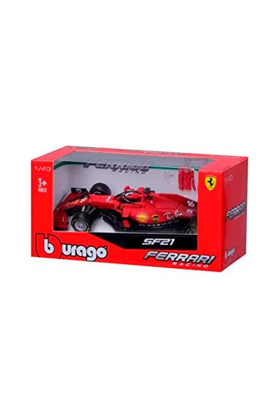 Miniatura 1:43 Coche Scuderia Ferrari SF21 2021 'Charles Leclerc'