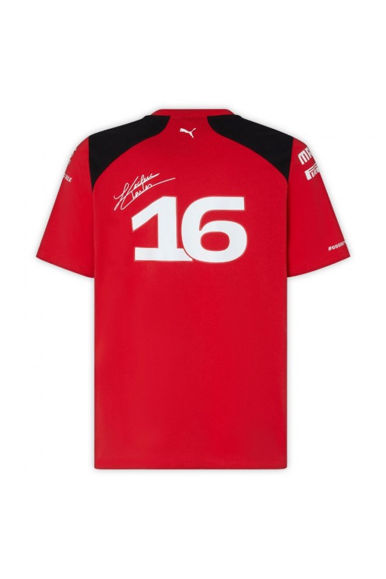 Camiseta Charles Leclerc Ferrari F1
