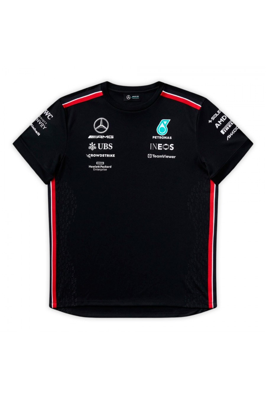 Camiseta Mercedes F1 Negra
