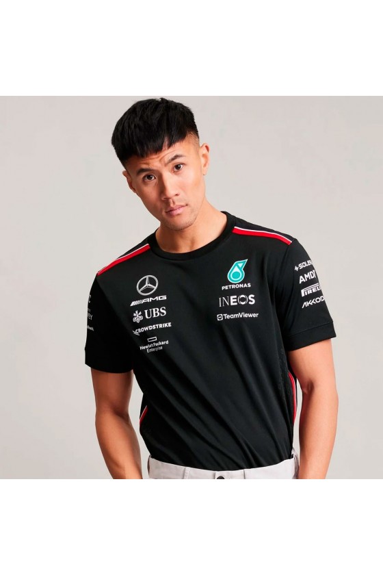 Camiseta Mercedes F1 Negra