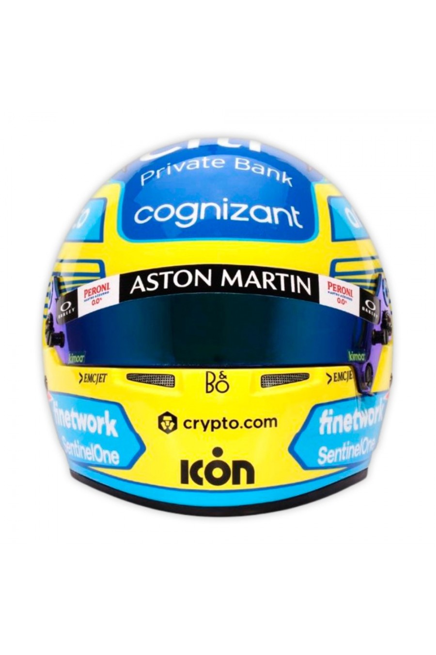Casco Mini Helmet 1:2 Fernando Alonso 'Aston Martin 2023'