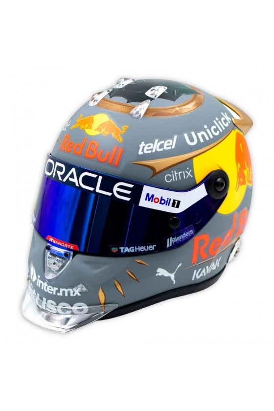 Casco Mini Helmet 1:2 Sergio Pérez 'Red Bull 2022' GP Brasil