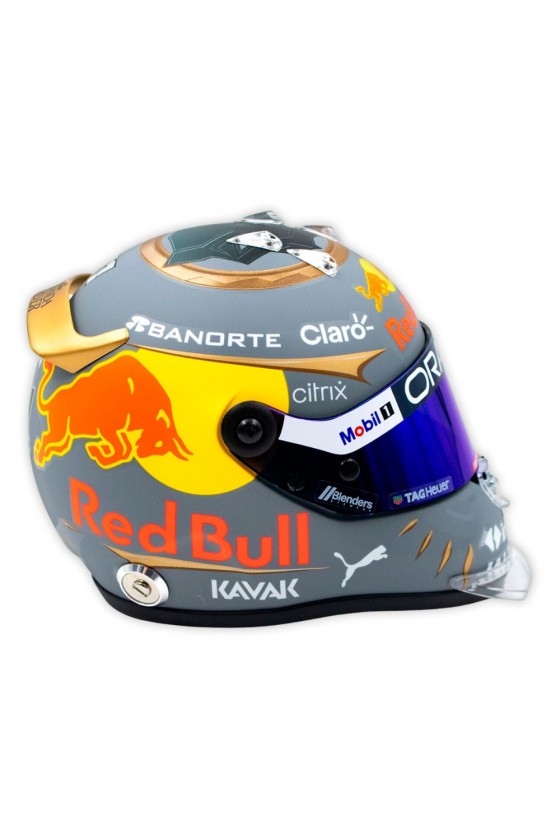 Casco Mini Helmet 1:2 Sergio Pérez 'Red Bull 2022' GP Brasil