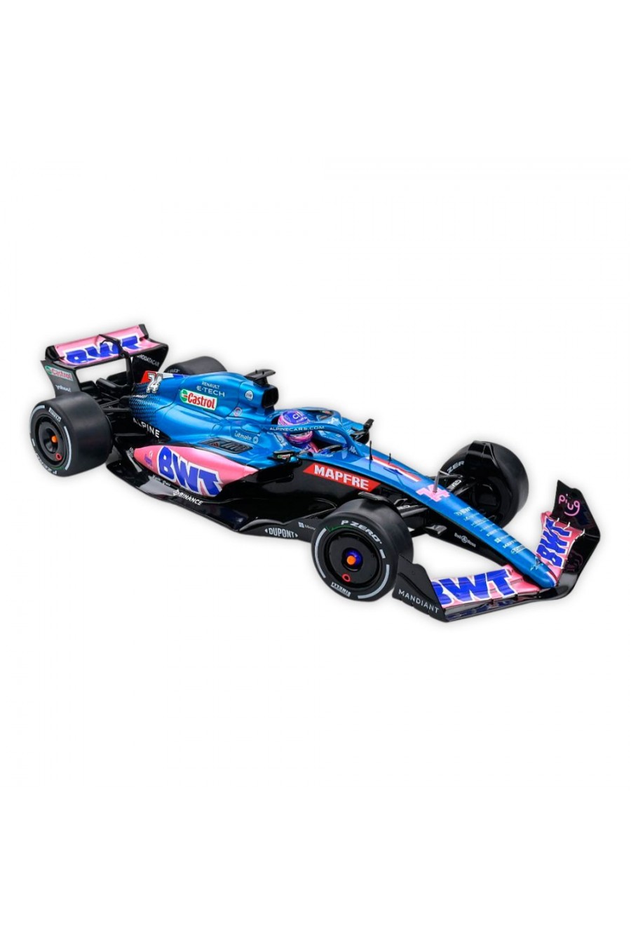 Réplica 1:18 Coche Alpine F1 A522 2022 Fernando Alonso