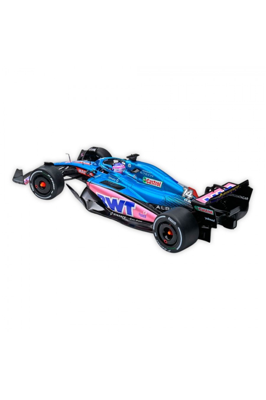 Réplica 1:18 Coche Alpine F1 A522 2022 Fernando Alonso