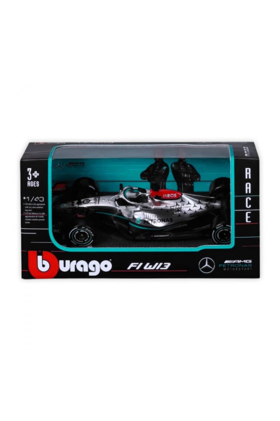 Miniatura 1:43 Coche Mercedes AMG F1 W13 E 2022 'Lewis Hamilton'