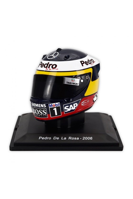 Casco Mini Helmet 1:5 Pedro de la Rosa 'McLaren 2006'