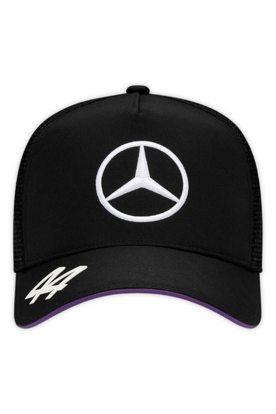 Gorra Lewis Hamilton Mercedes F1 Negra