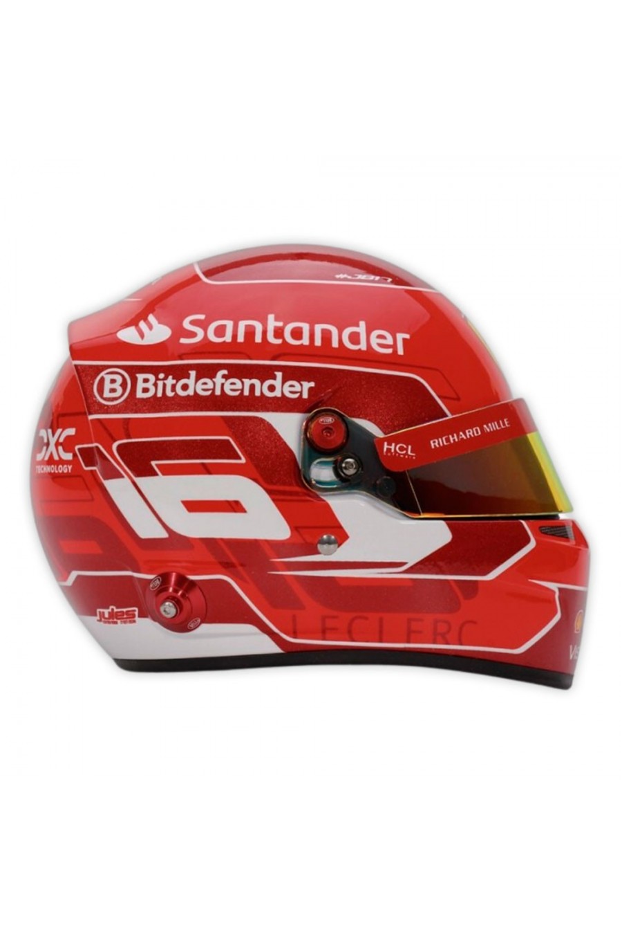 Casco Mini Helmet 1:2 Charles Leclerc 'Ferrari 2024'