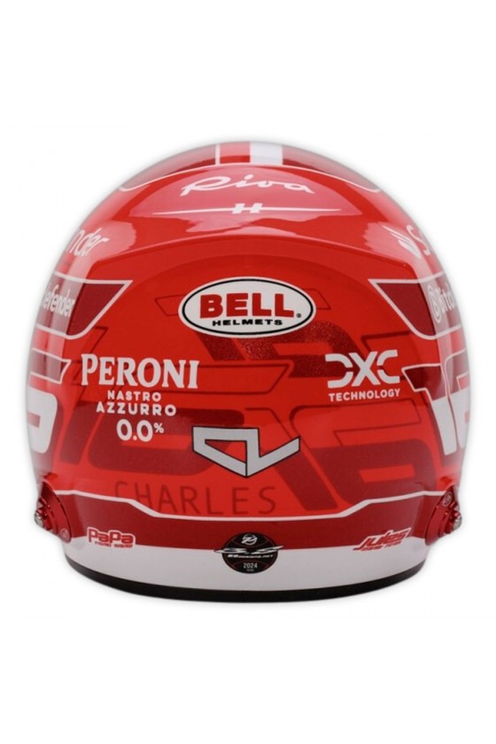 Casco Mini Helmet 1:2 Charles Leclerc 'Ferrari 2024'
