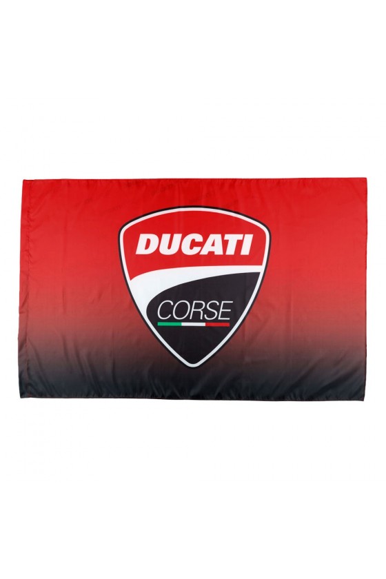 Bandera Ducati Corse Logo