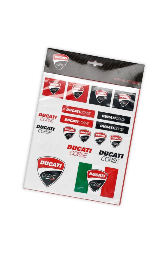 Pack Pegatinas Grandes Ducati Corse
