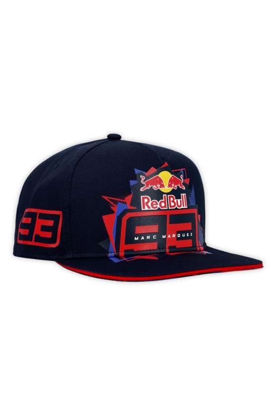 Gorra Plana Marc Márquez 93 Red Bull