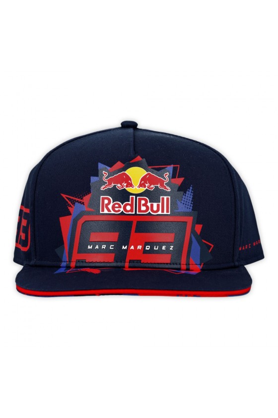 Gorra Plana Marc Márquez 93 Red Bull