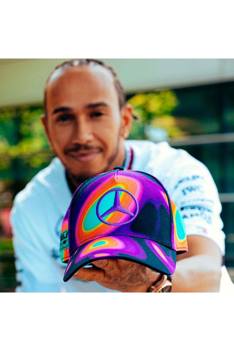 Gorra Lewis Hamilton Mercedes F1 MDJ