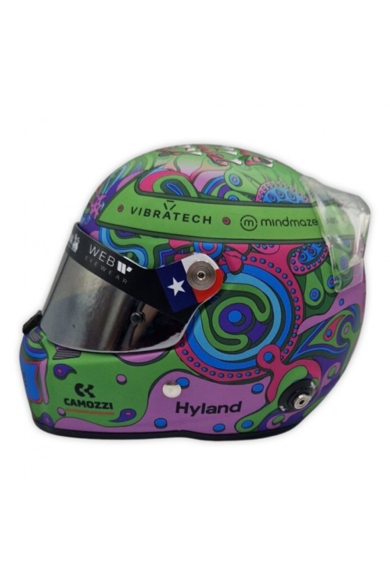 Casco Mini Helmet 1:2 Valtteri Bottas 'Kick Sauber 2024' GP Austin