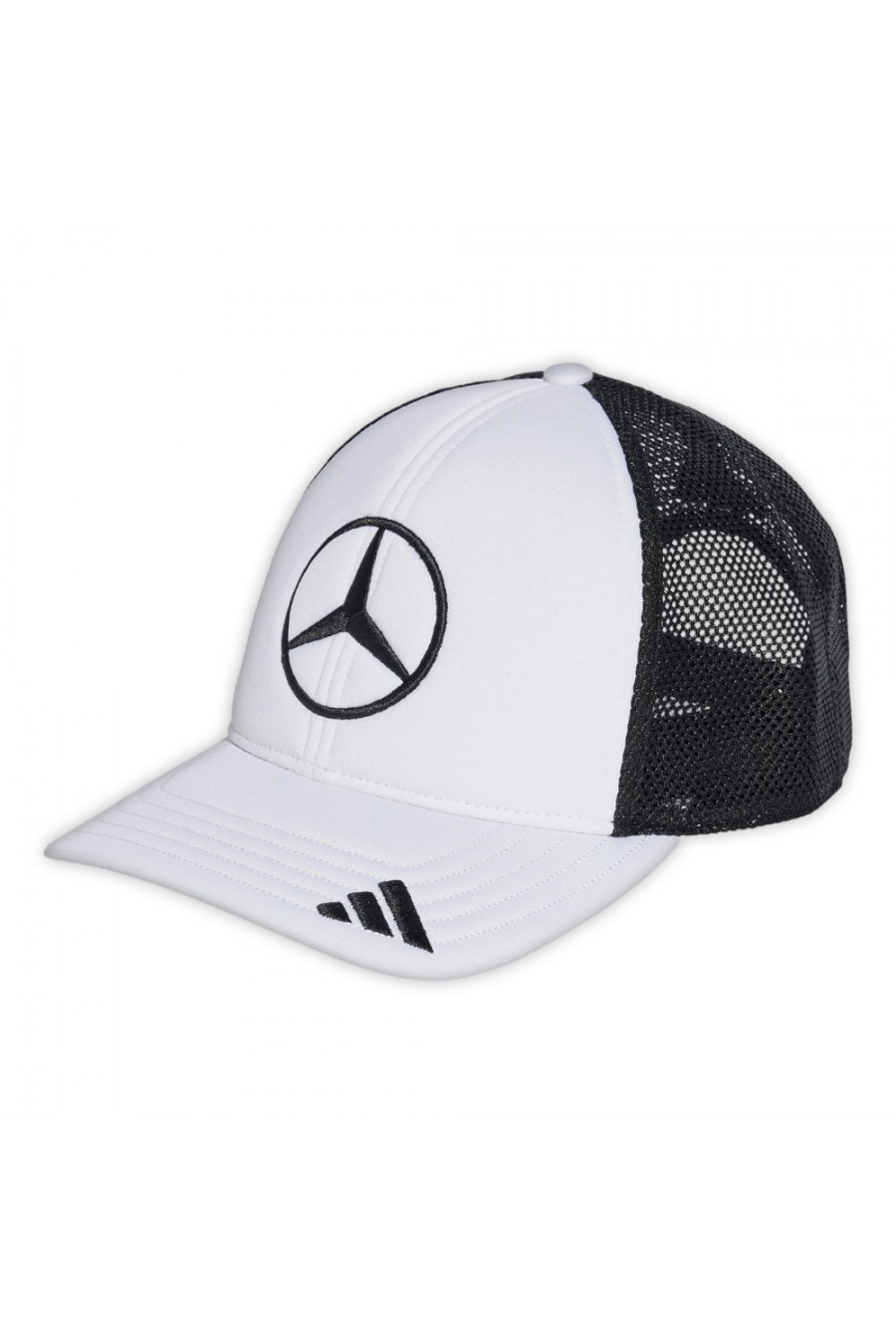 Gorra Mercedes F1 2025 Blanca Trucker Gorra Mercedes F1 2025 Blanca Trucker