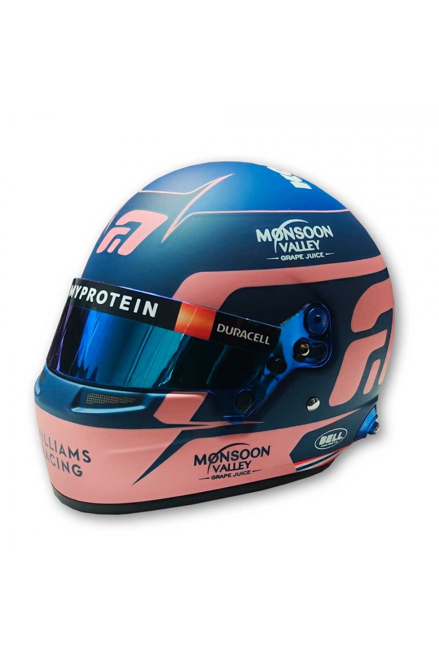 Casco Mini Helmet 1:2 Alex Albon 'Williams 2024' Casco Mini Helmet 1:2 Alex Albon 'Williams 2024'