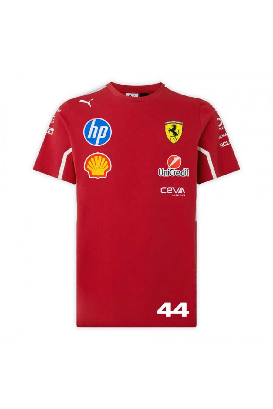 Camiseta Lewis Hamilton Ferrari F1 2025 Camiseta Lewis Hamilton Ferrari F1 2025