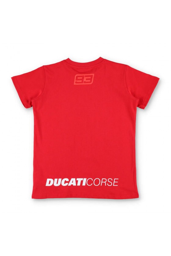 Camiseta Infantil Marc Márquez 93 Ducati Logo