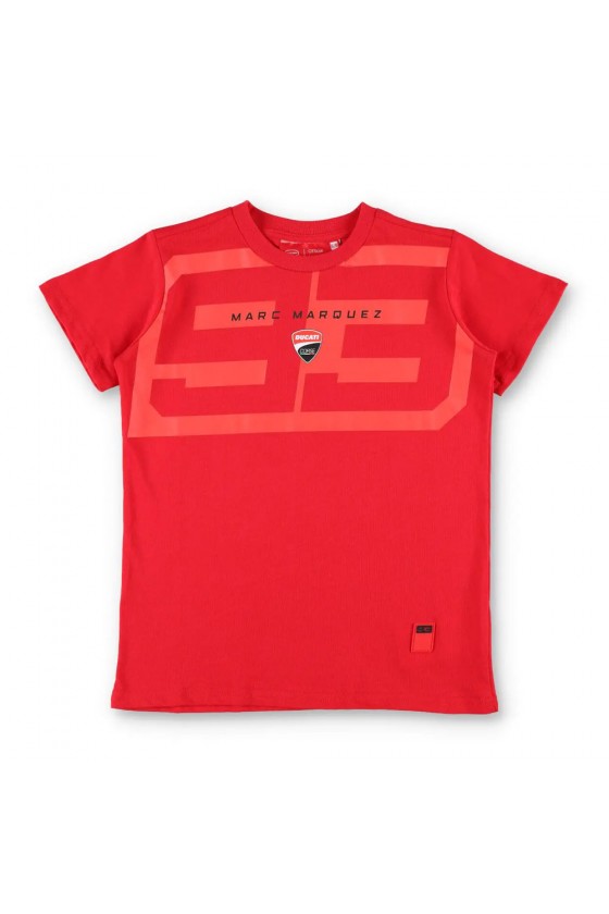 Camiseta Infantil Marc Márquez 93 Ducati Logo