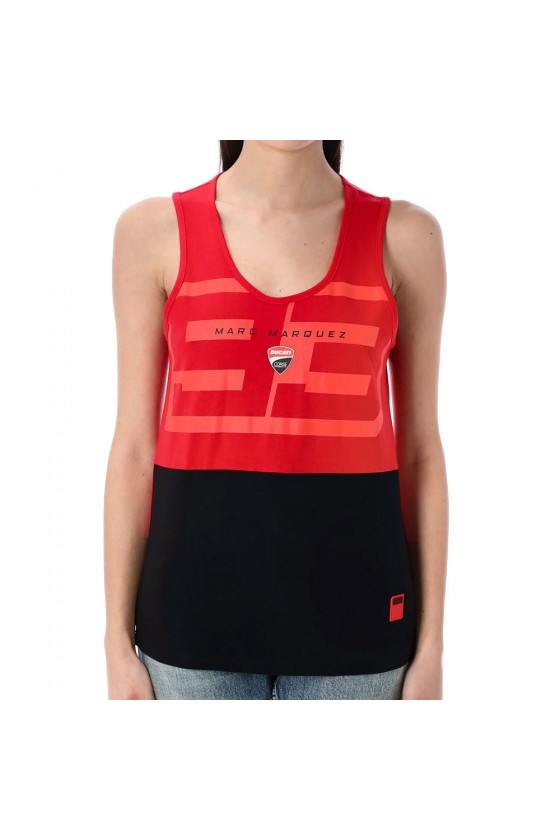 Camiseta Mujer Marc Márquez 93 Ducati Logo