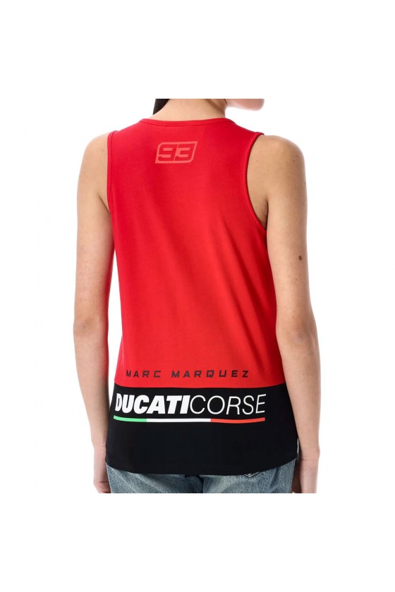 Camiseta Mujer Marc Márquez 93 Ducati Logo