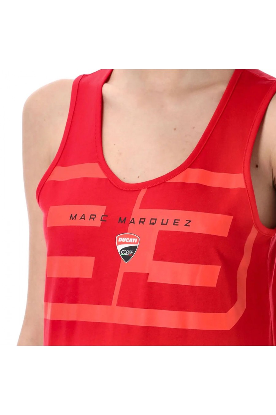 Camiseta Mujer Marc Márquez 93 Ducati Logo