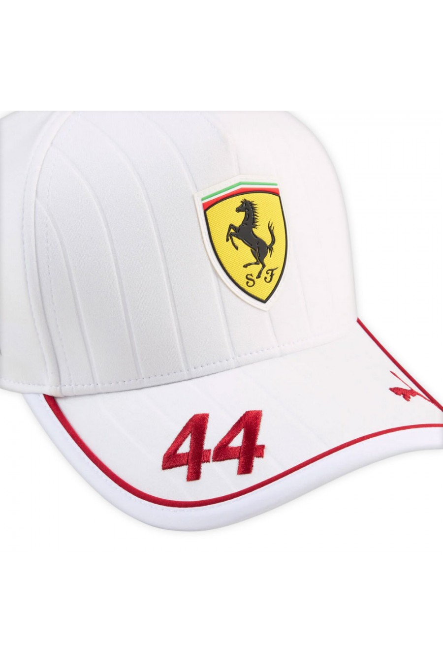 Gorra Lewis Hamilton Ferrari F1 2025 Blanca